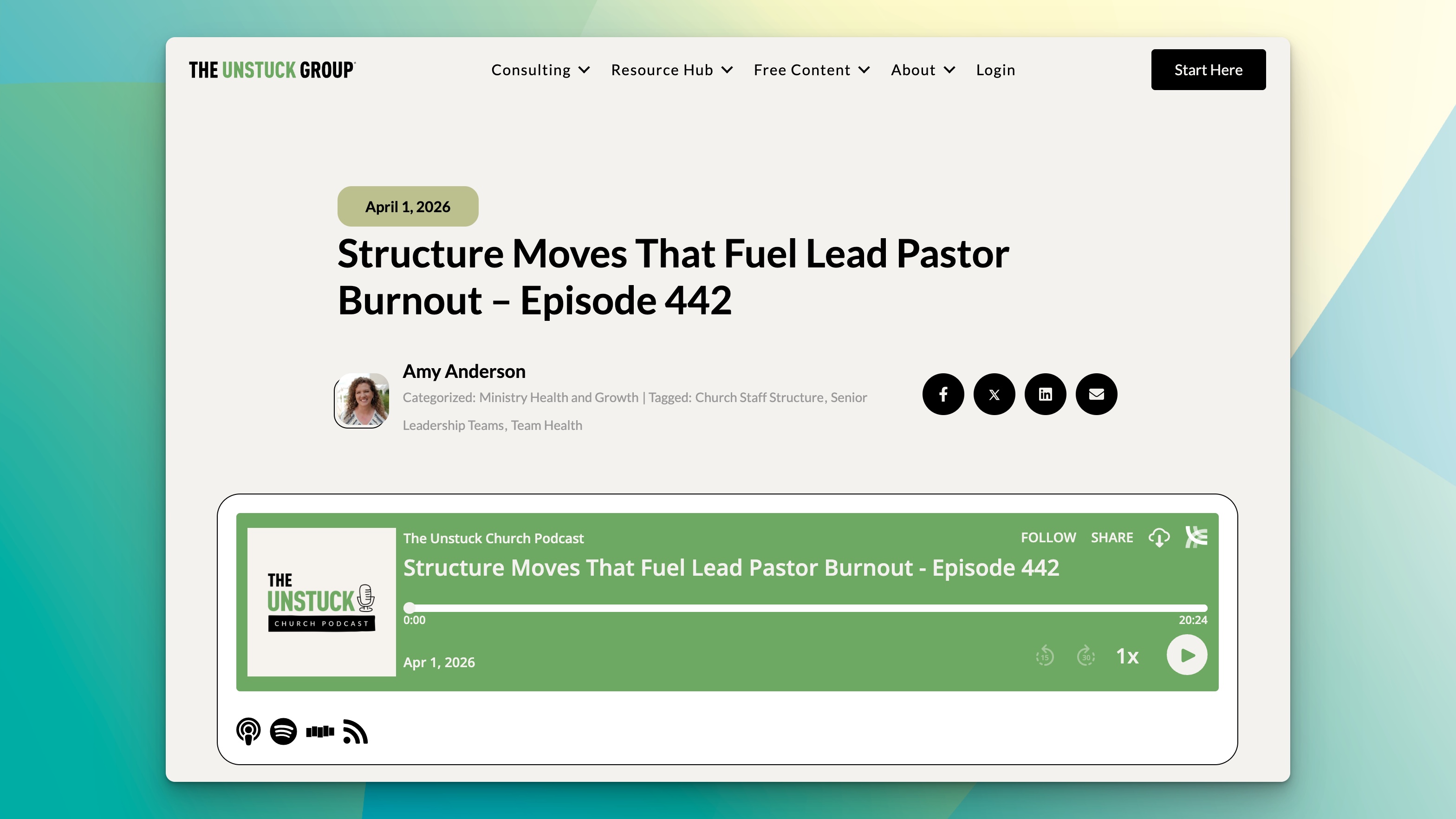 Structure Moves That Fuel Lead Pastor Burnout – The Unstuck Group