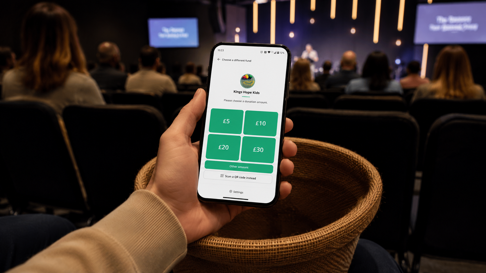 ChurchSuite makes giving by card easy